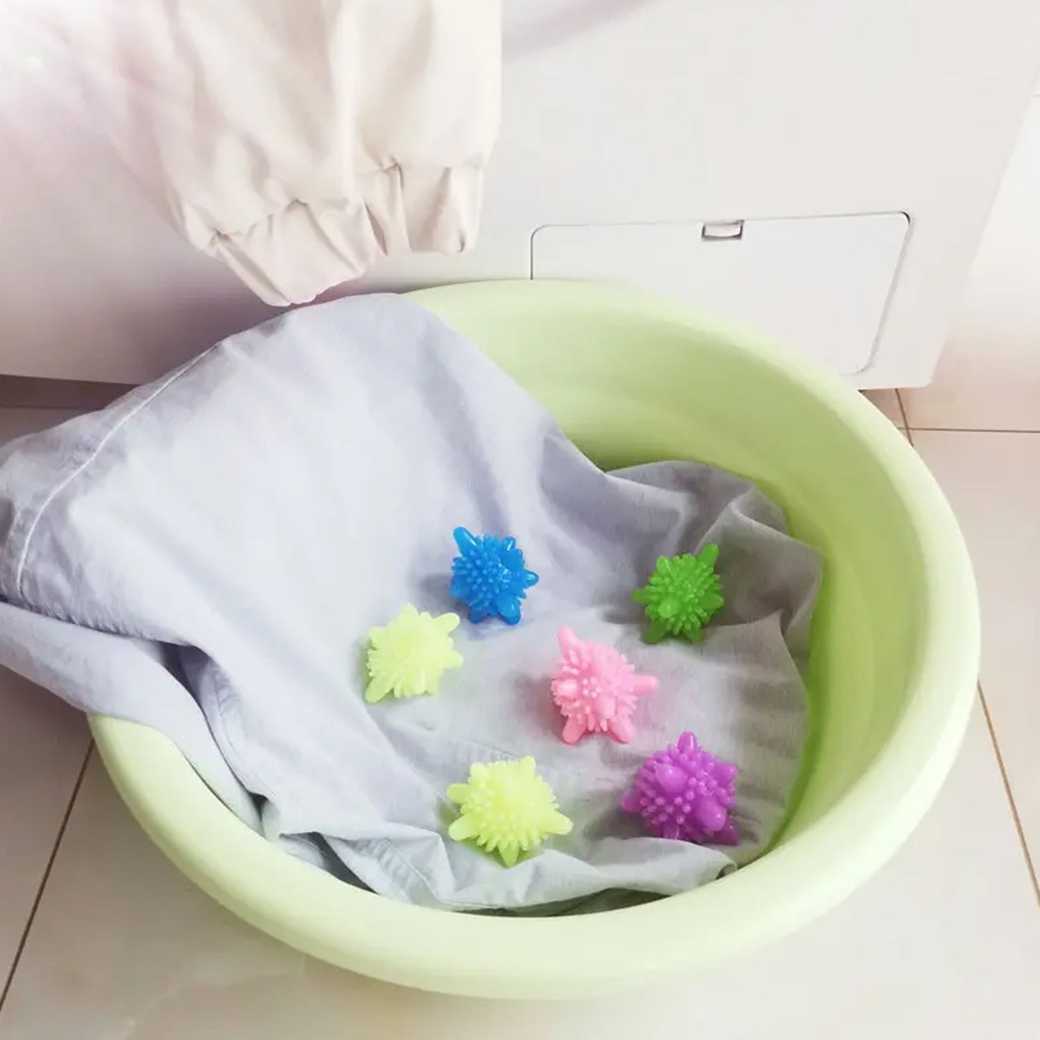 Soft Star Washing Machine, Laundry Dryer Balls Laundry Ball for Household Cleaning Washing Machine Clothes Softener (10 Pcs / Multi Color) Your Brand