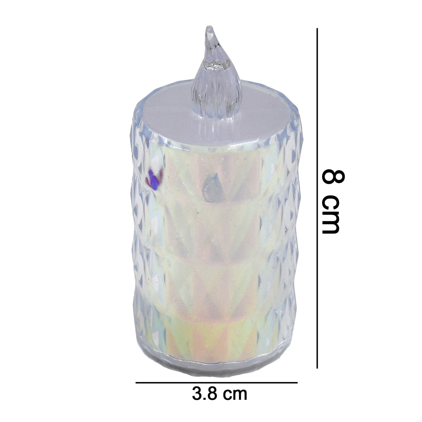 24 Pc Flameless and Smokeless Decorative Melting Candles LED Tea Light Your Brand