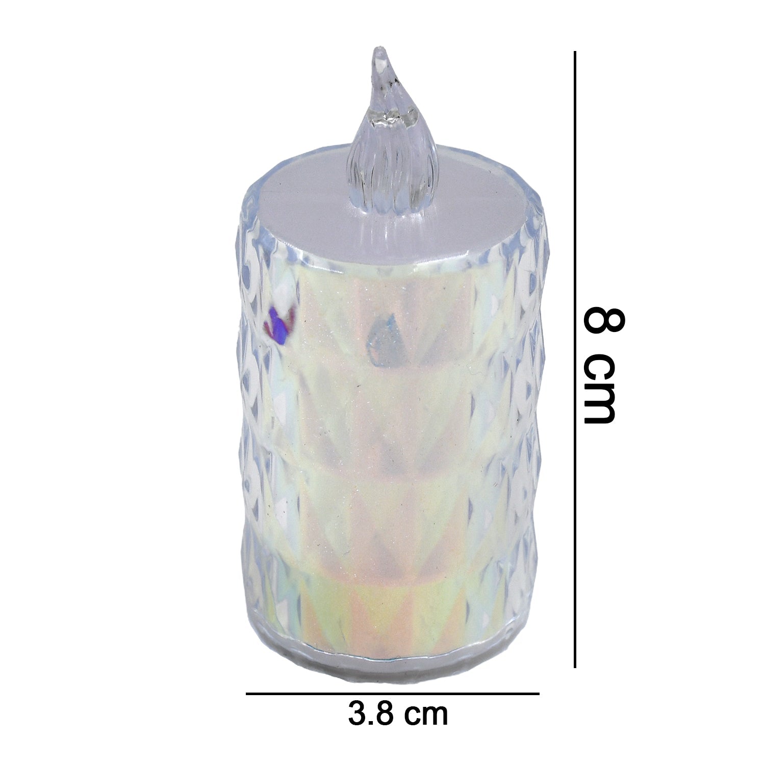 24 Pc Flameless and Smokeless Decorative Melting Candles LED Tea Light Your Brand