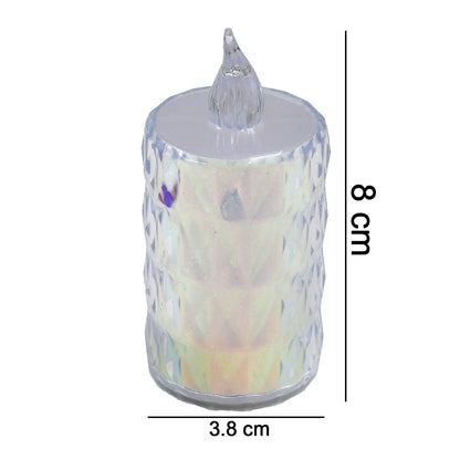 24 Pc Flameless and Smokeless Decorative Melting Candles LED Tea Light Your Brand