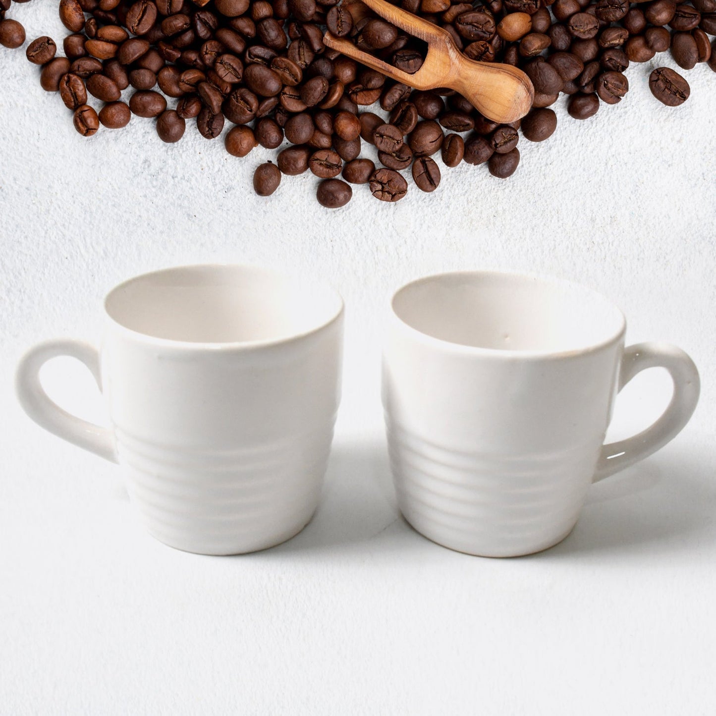 Snacks Hut Ceramic Tea / Cups Set With Heart Shape Plastic Serving Platter, Milk Cup / Mug, Coffee Cup, Tea Cup BPA Free Food Grade, or Outdoor for Household Gift For Birthday (3 Pcs Set) Your Brand