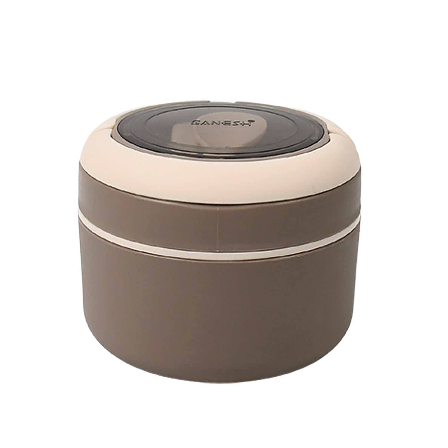 Ganesh Cresta Food Insulated Airtight Leak-Proof Lunch Box With Spoon for Office, School, Picnic (1Pc) Your Brand