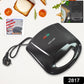 Sandwich Maker – Makes 2 Square Sandwiches, Non-Stick Plates, Easy to Clean