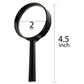 Real Glass Magnifying Lens for Reading, Breakage-Proof (50 mm)