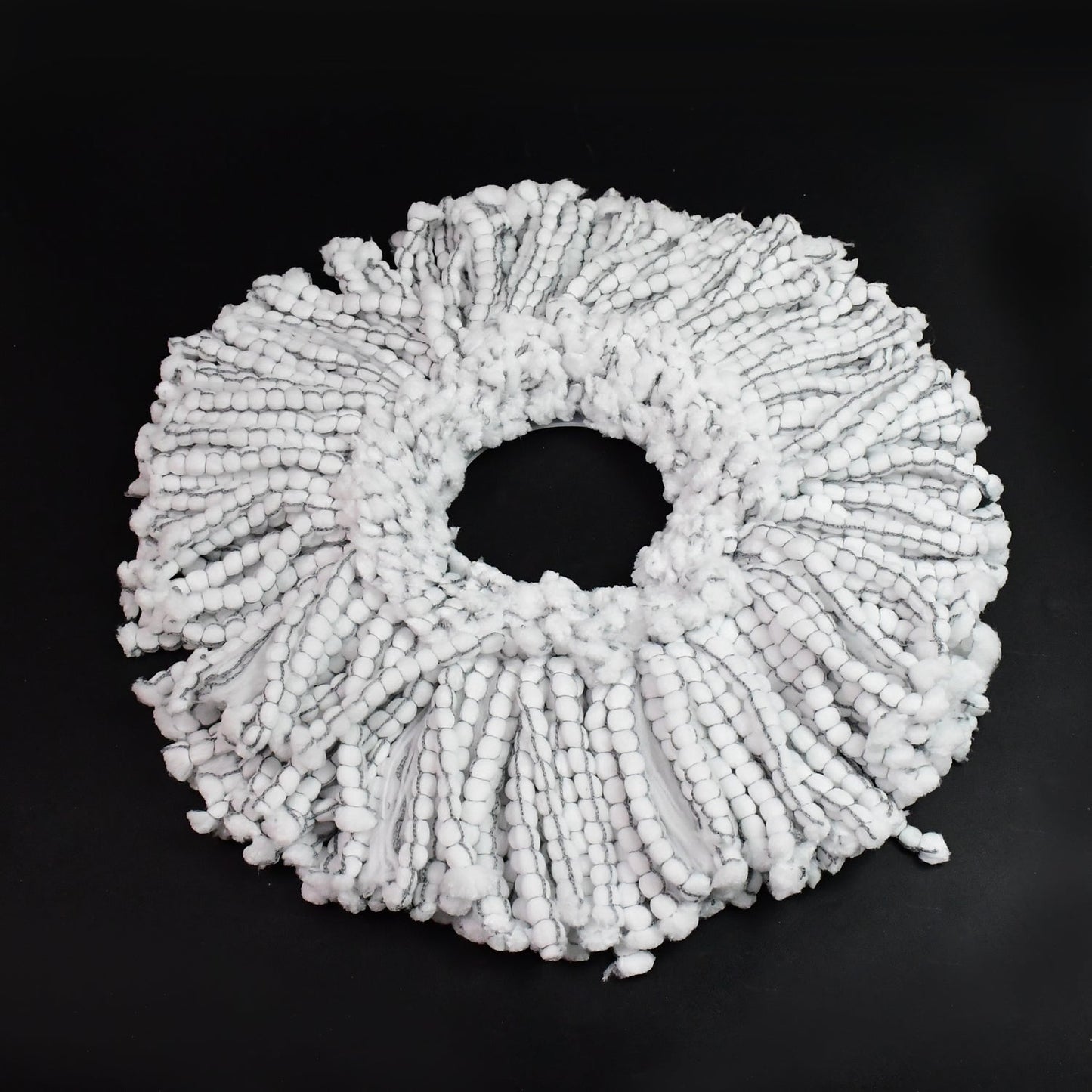 Round Shape Microfiber Spin Mop Replacement Head Refill (1 Pc) Your Brand