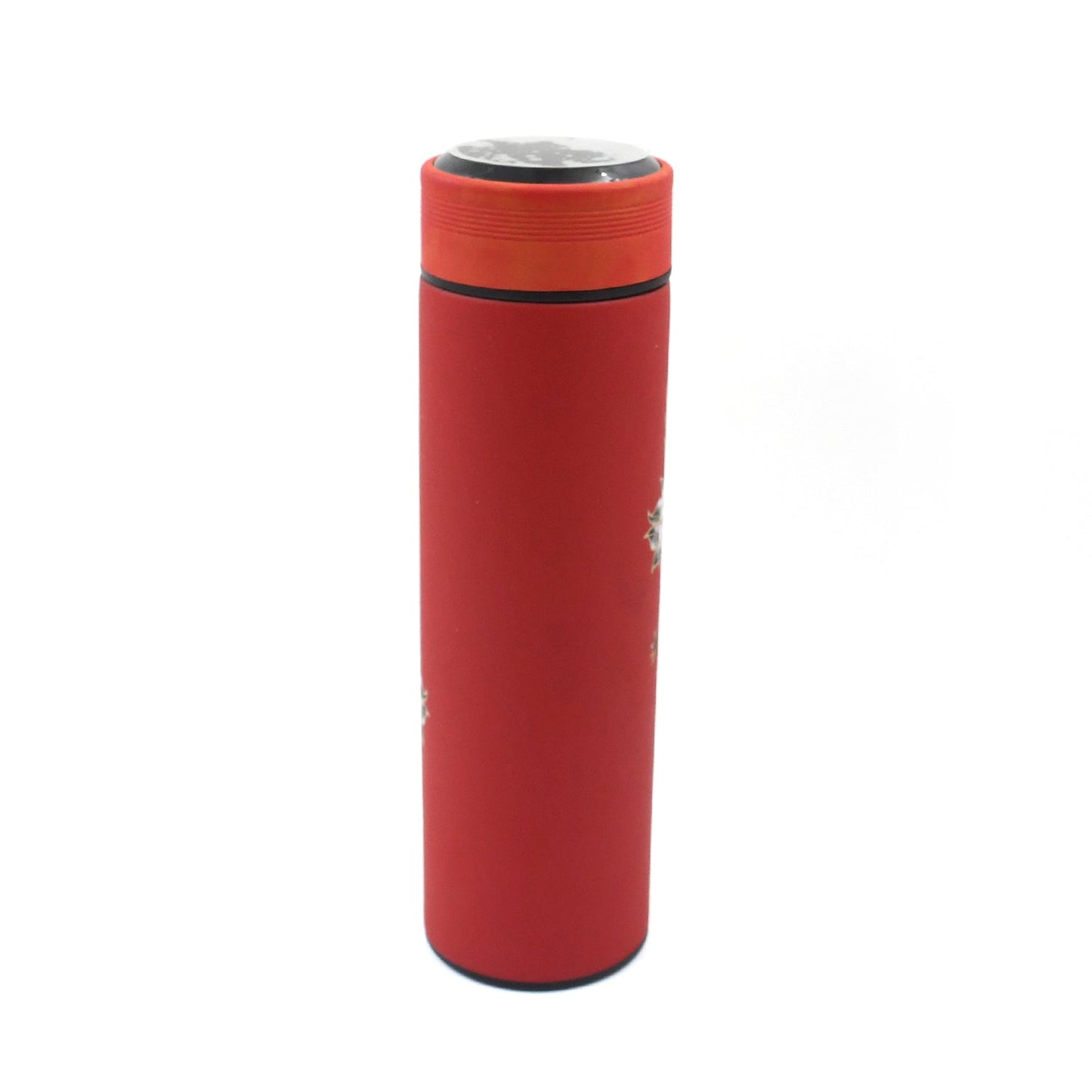 Printed Smart Vacuum Insulated Water Bottle with LED Temperature Display (1 Pc / 500 ML Approx / Multicolor) Your Brand