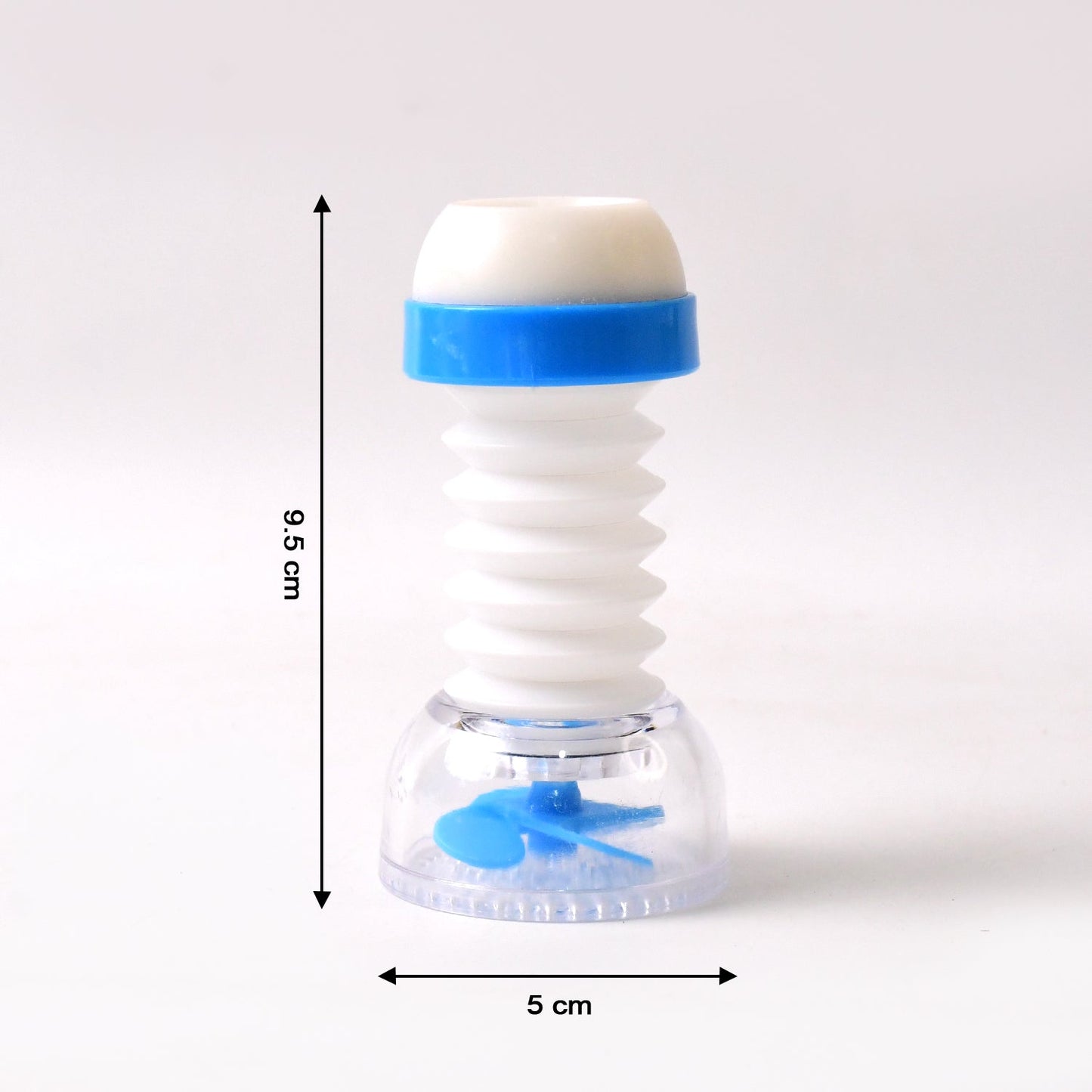 Adjustable Kitchen Sink Tap Water Filter with Rotating Faucet Sprayer (1 Pc)