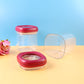 Supermom Transparent Twist Lock Kitchen Storage Container Set (Approx 800ML & 2Pc)