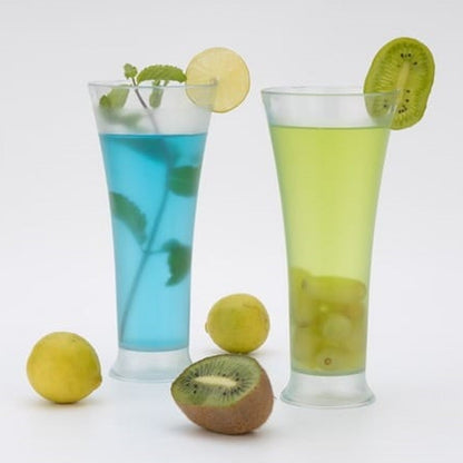 High Quality Faluda, ice cream, Juicer and Water Glasses Set of 6 Transparent, Drinking Water Glasses Stylish Glasses for Faluda, Water, Juice, Glass Set of 6 Pcs (300 ML Approx) Your Brand