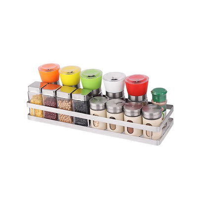 25 cm Metal Space Saving Multi-Purpose rack for Kitchen Storage Organizer Shelf Stand. Your Brand