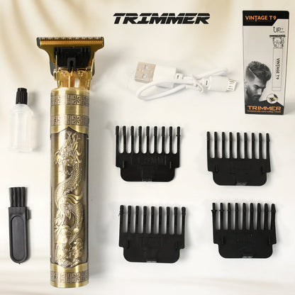 Rechargeable Electric Hair Clippers for Men Cordless Hair Trimmer Haircut Grooming Kit Your Brand