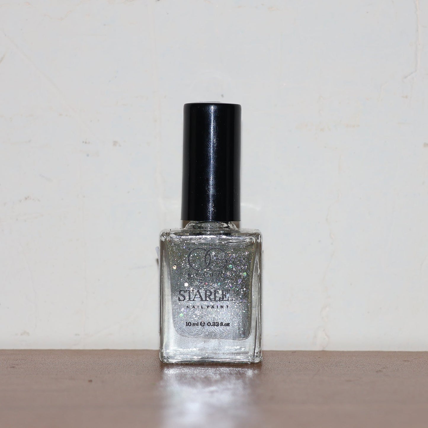 OG Beauty Silver Moonlight Starlet Glitter Nail Paint (10 ML / 1 Pc)