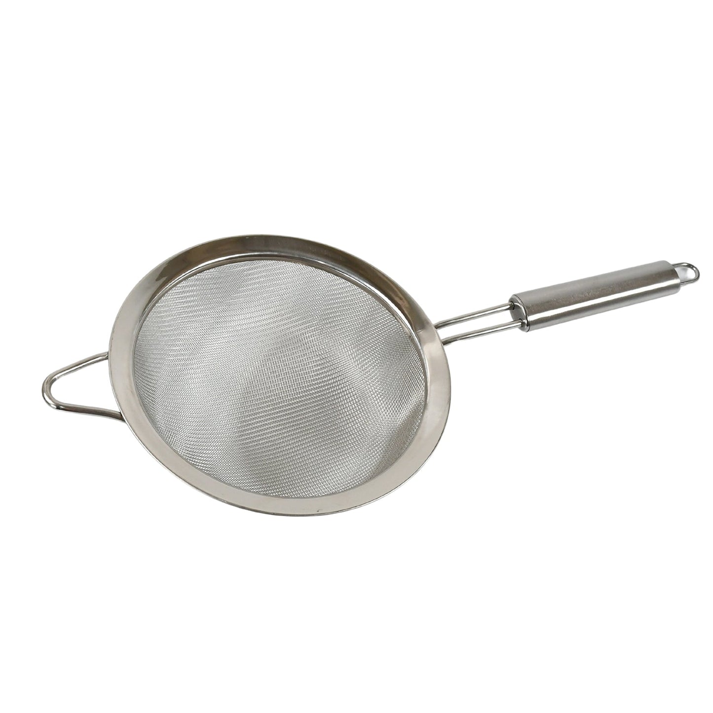 Mesh Sieve Quality Stainless Steel Fine Mesh Strainer with Sturdy Handle and Hook, Ideal for Tea Coffee, Rice, Powder, Fruit Etc Kitchen Food Kitchen Utensil Your Brand