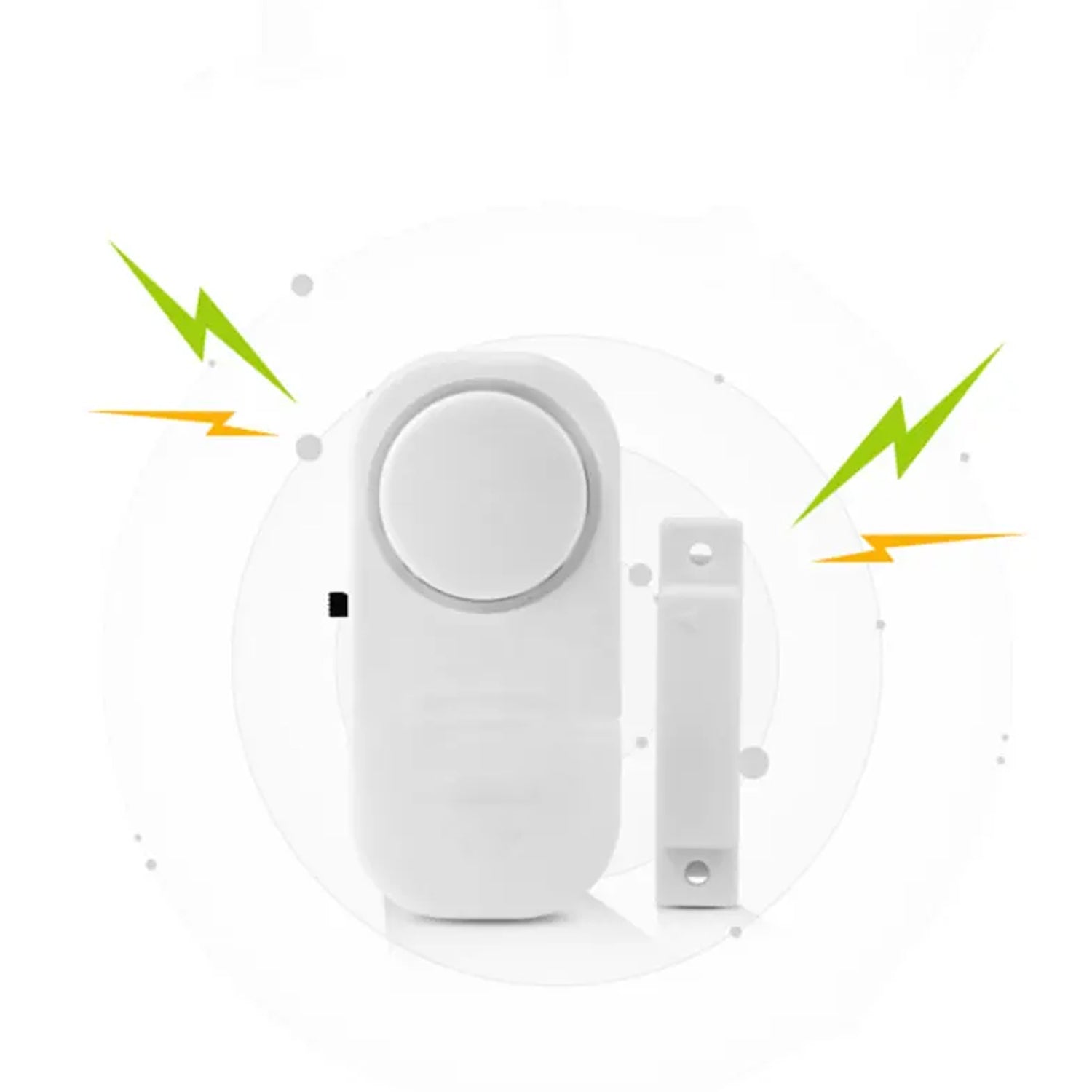 Wireless Window Door Alarm, Sensor Door Alarm for Kids Safety, Alarm System for Home Security for Pool, RV and Office, door bell Your Brand