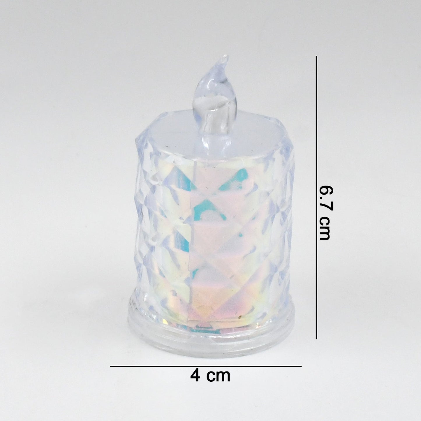 4 Pc Flameless and Smokeless Decorative Melting Candles LED Tea Light Your Brand