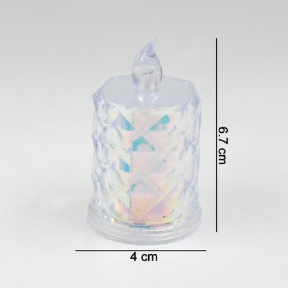 4 Pc Flameless and Smokeless Decorative Melting Candles LED Tea Light Your Brand