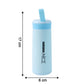 Plastic Water Bottle 400 ML Leak Proof Daily Use Bottle for Children Mix Color 1 Pc
