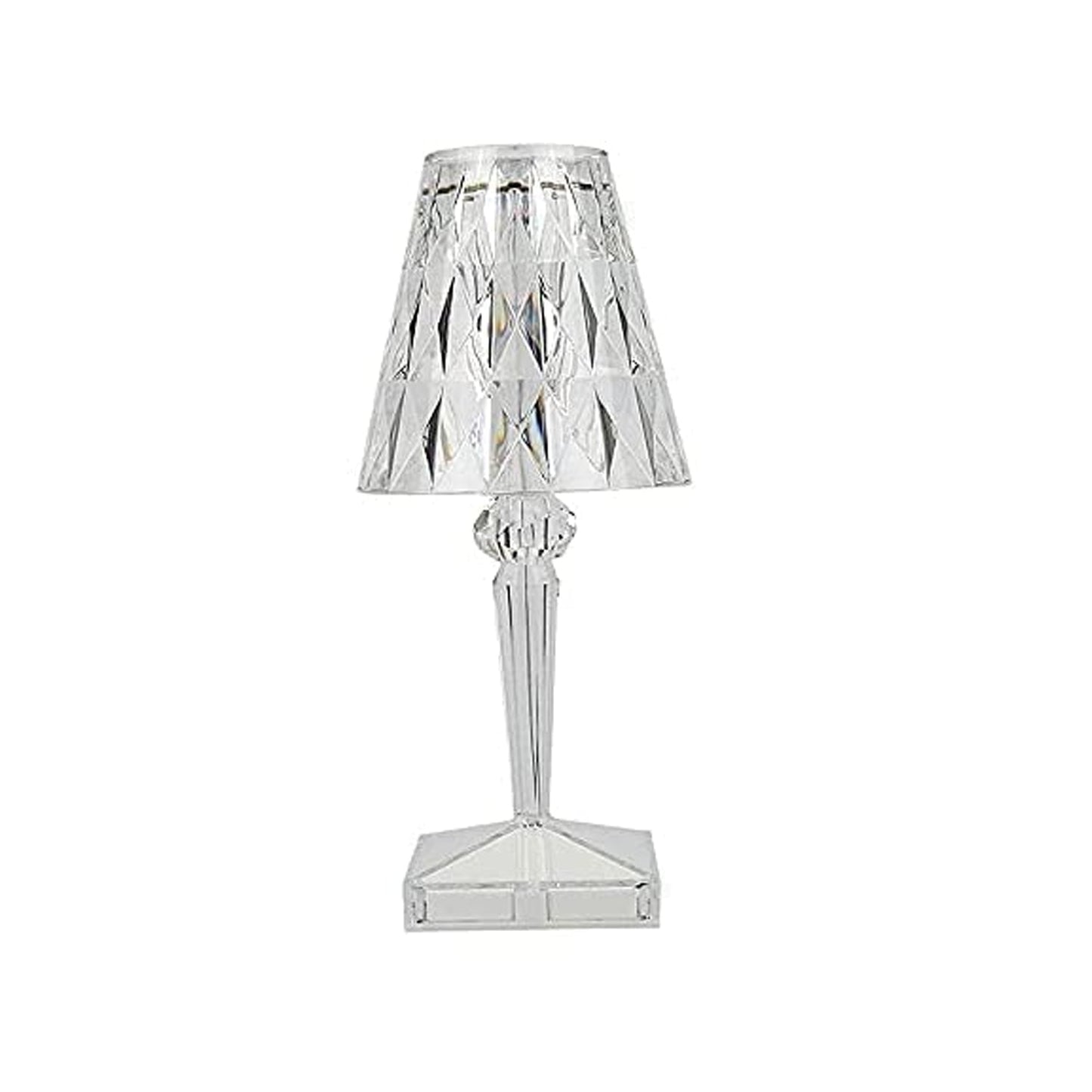 Romantic Crystal Table Lamp, Diamond Lamp, 16 Colors, 6 Brightness Level, Touch / Remote Control Switch, SUB Charging, Lampshade Night Light, Bedroom Bedside, Living Room Decoration Your Brand