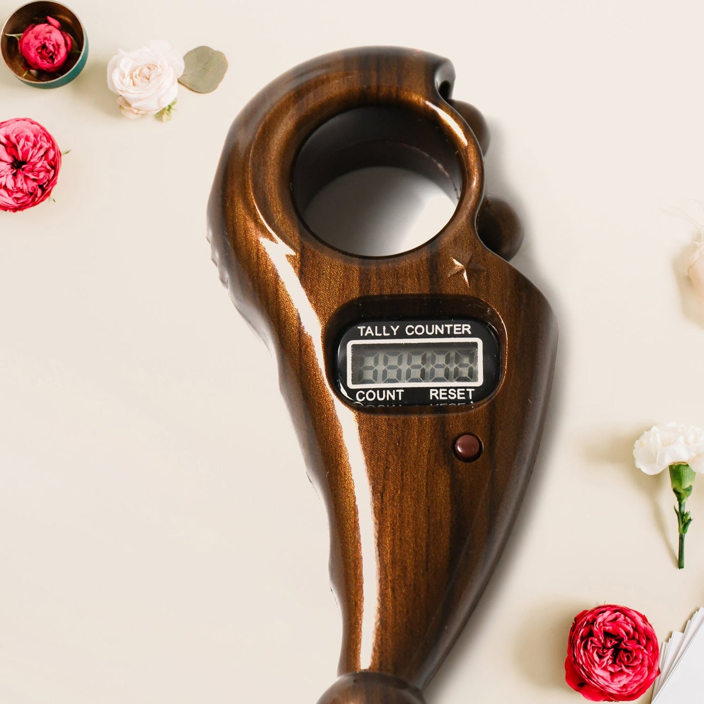 Digital Tasbih/Tasbeeh Digital Tally Counter, Wooden Religious Tally Counter Digital Beads (for Zikr/Naam Jaap) Your Brand