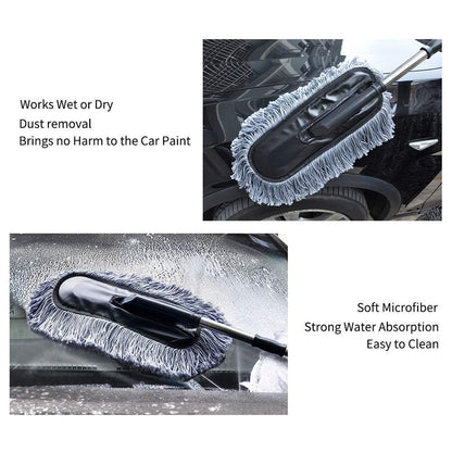 Car Dust Brush – Gentle and Efficient Cleaning Tool for Interior and Exterior (1 Pc) Your Brand