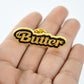 Stylish Metal Badge Pin – Single Piece (Random Design)