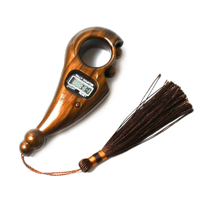 Digital Tasbih/Tasbeeh Digital Tally Counter, Wooden Religious Tally Counter Digital Beads (for Zikr/Naam Jaap) Your Brand