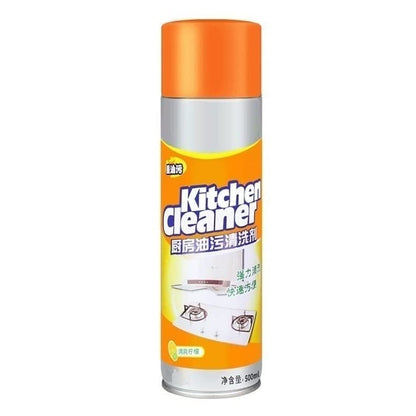 Multipurpose Bubble Foam Cleaner Kitchen Cleaner Spray Oil & Grease Stain Remover Chimney Cleaner Spray Bubble Cleaner All Purpose Foam Degreaser Spray (500 Ml) Your Brand
