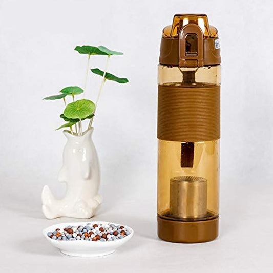 Alkaline Water Bottle, with Food Grade Plastic, Stylish and Portable (Particulates not included) Your Brand