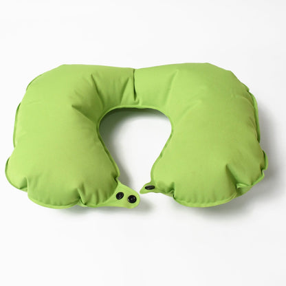 Inflatable & Foldable, Pillow U Shape Air Cushion Travel Pillow, Travel Business Trip Neck Pillow for Long Trips, Ideal for Men & Women Portable, and Perfect for Backpacking, Car Camping, and Even Airplane Travel Your Brand