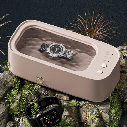 Ultrasonic Jewelry, Cleaner, Ultrasonic Cleaning Machine, Portable Jewelry Cleaning Machine for Jewelry, Ring, Silver, Retainer, Glasses, Watches, Coins, High Frequency Vibration Machine google/ optical cleaner machine (USB Operated) Your Brand