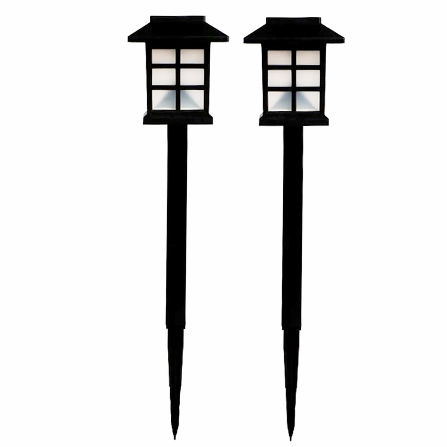 Solar Garden Lights, Outdoor Solar Landscape Lights, Waterproof Outdoor Solar Lights Walkway for Patio, Lawn, Yard, and Landscape (Pack of 2) Your Brand
