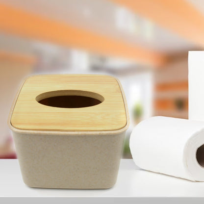Wooden Tissue Box Dispenser