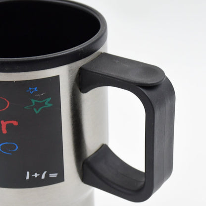 Stainless Steel Vacuum Glass Insulated Glass Coffee Cups Double Walled Travel Mug, Car Coffee Mug (With Lid & Handle) Your Brand