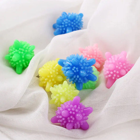 Soft Star Washing Machine, Laundry Dryer Balls Laundry Ball for Household Cleaning Washing Machine Clothes Softener (10 Pcs / Multi Color) Your Brand