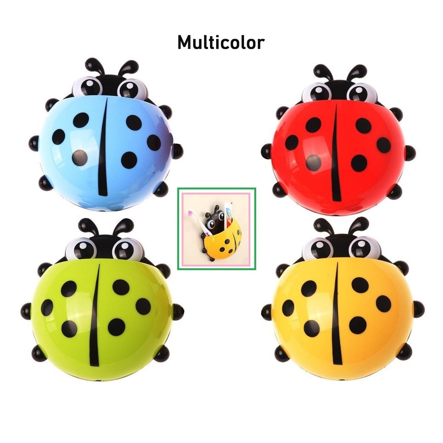 Ladybug Toothbrush Holder (1 Pc) Your Brand