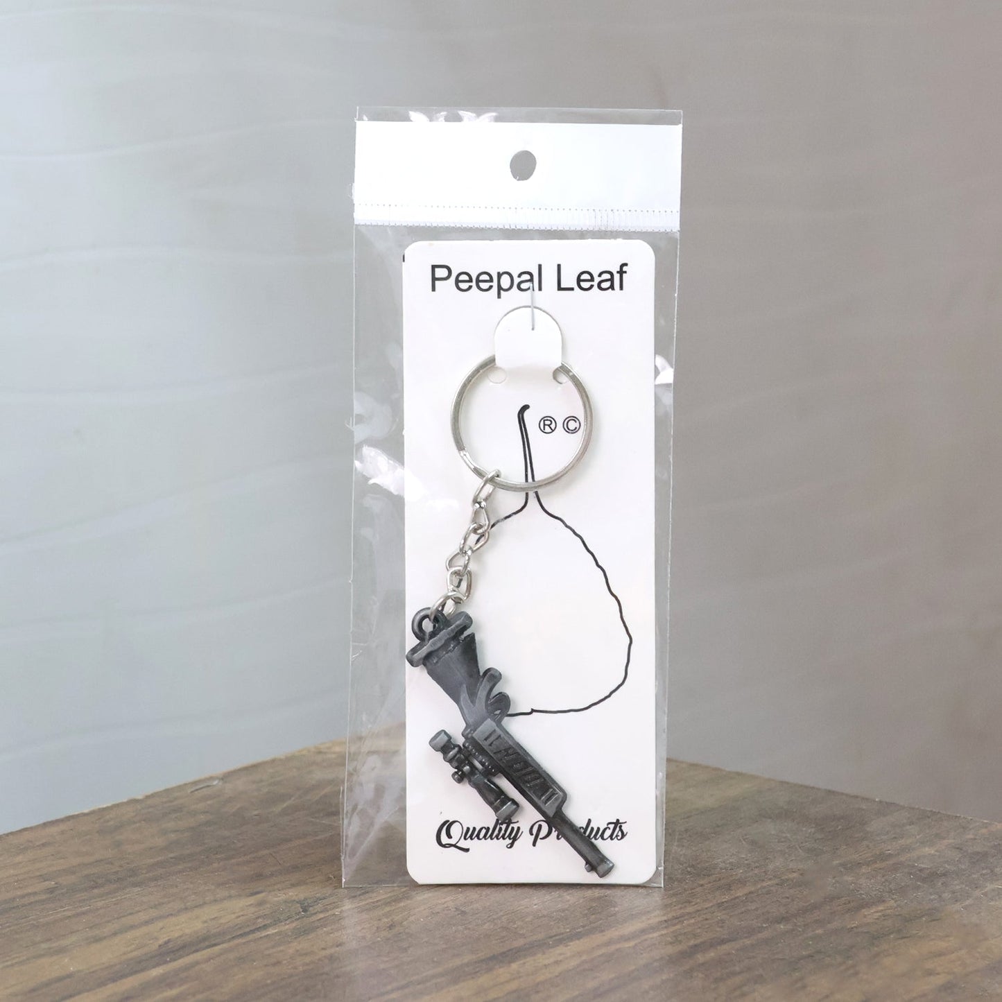 Premium Metal Rifle Gun Shape Keychain (1 Pc)