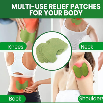 Knee Relief Patch Set – Herbal-Infused Adhesive Patches (10 Pc Set)