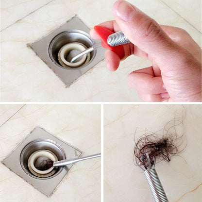 Sink Pipe Hair Cleaning