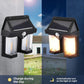 Outdoor Solar Wall Lamp Waterproof High Quality Induction Garden Night Lamp 1 Pc