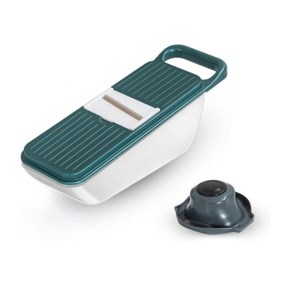 Multifunctional Vegetable Slicer Cutter Onion and Potato Slicer cutter with 6blades and 1 peeler Your Brand