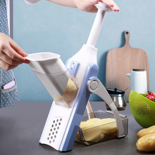 MULTI FUNCTIONAL TIME SAVING ADJUSTABLE HAND PRESS VEGETABLES CHOPPER Your Brand