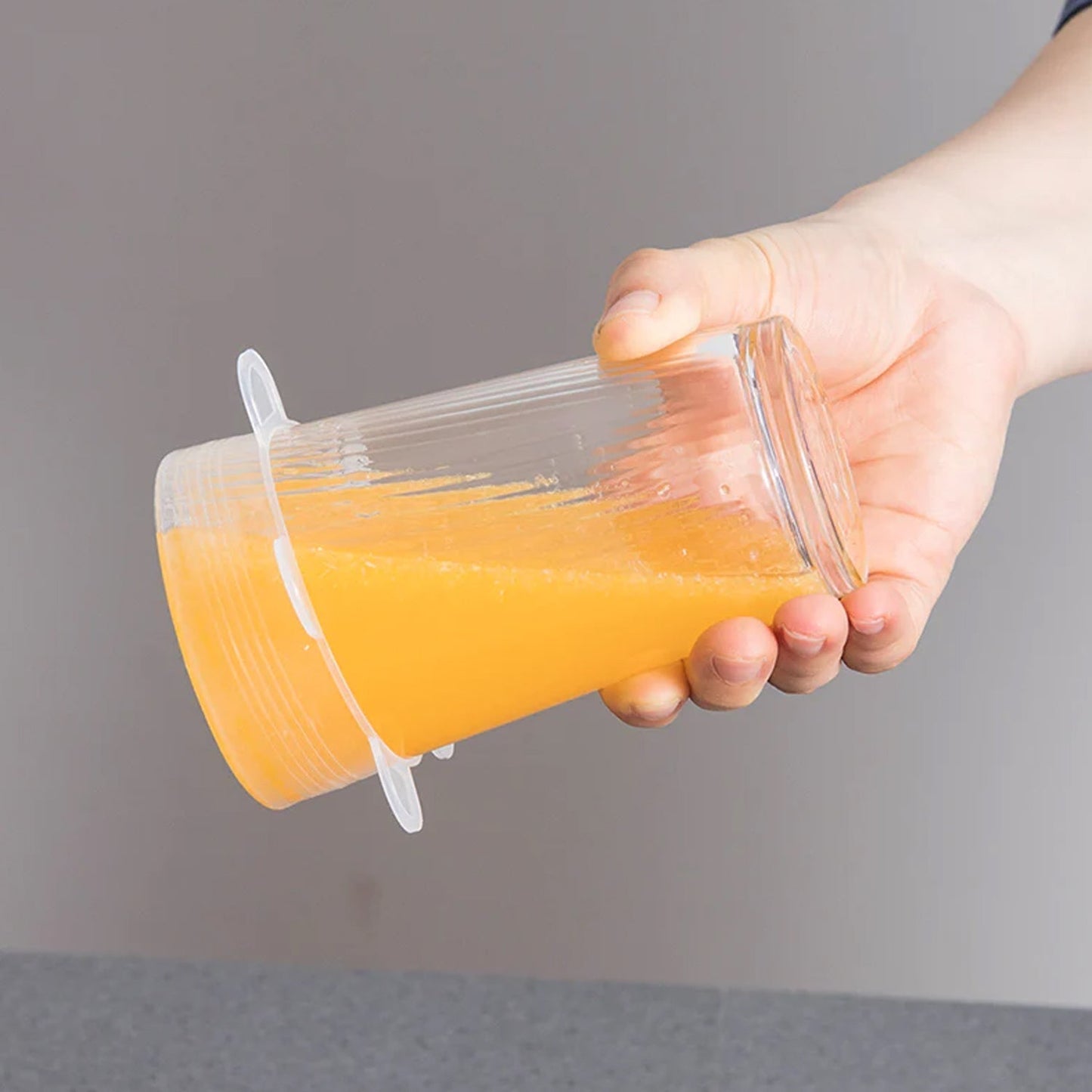 Silicone Food Cover Stretch Lids (6 Pcs Set / 62 Gm) Your Brand