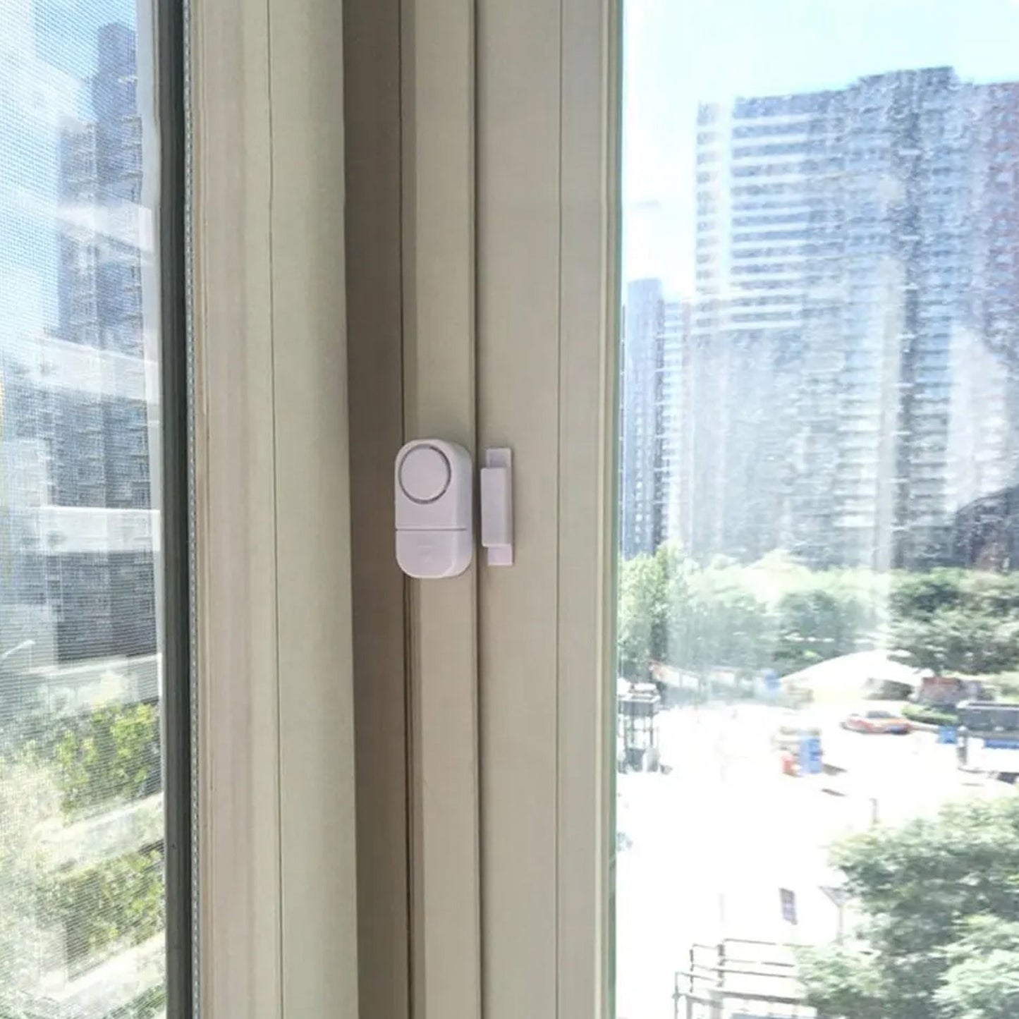 Wireless Window Door Alarm, Sensor Door Alarm for Kids Safety, Alarm System for Home Security for Pool, RV and Office, door bell Your Brand