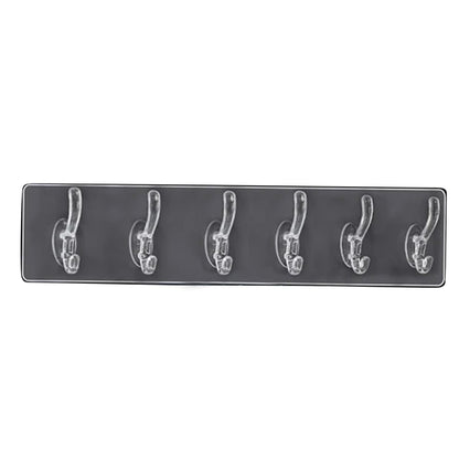 Adhesive Golden &  Transparent Heavy Duty Wall Hook Your Brand