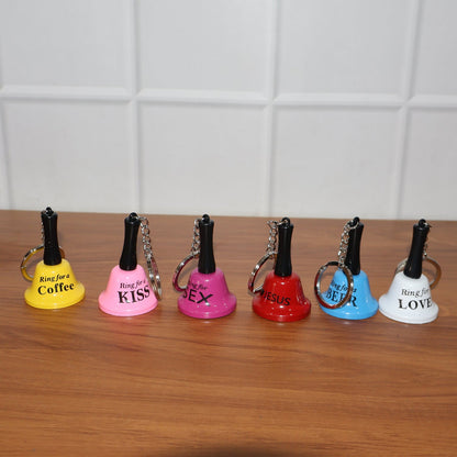 Mini Hand Bell with Keychain (1 Pc)