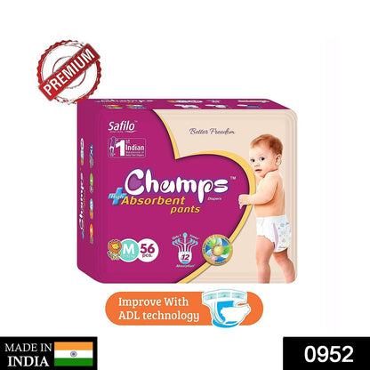 Premium Champs High Absorbent Pant Style Diaper Small, Medium and Large Size Diaper Your Brand