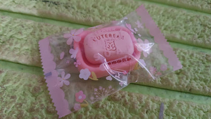 Cute Soap Shaped Erasers With Plastic Case (1 Pc / With Case) Your Brand