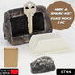 Realistic Fake Rock Key Hider – Weatherproof Outdoor Key Storage Emergencies (1 Pc)