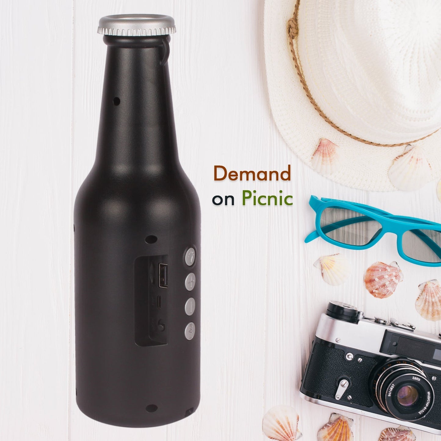 Bottle Shape Unique Speaker Gift