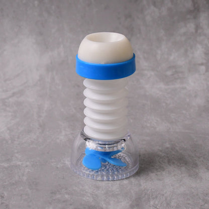 Adjustable Kitchen Sink Tap Water Filter with Rotating Faucet Sprayer (1 Pc)